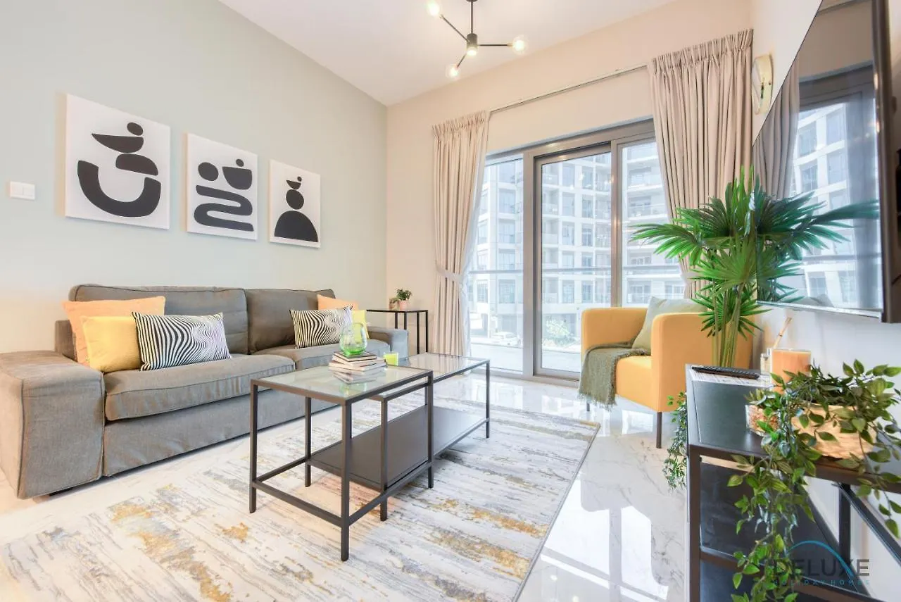 Snug 1Br At Mag 520 Dubai South By Deluxe Holiday Homes location